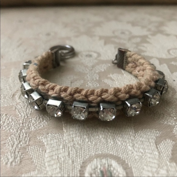 Knit Jewelled Bracelet - Picture 4 of 4